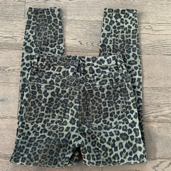 Good American Good high waisted Animal Print Jeans - Picture 6 of 12